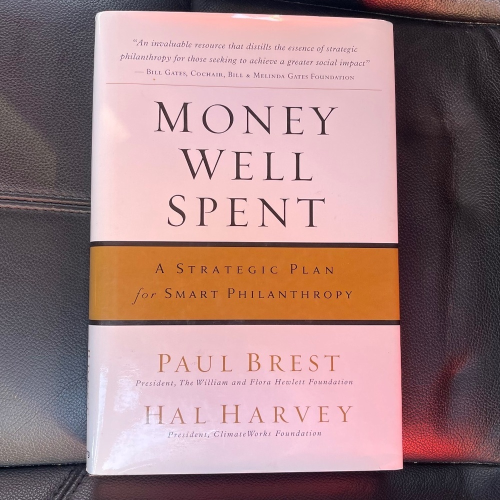 Home Office Book: Money Well Spent by Paul Brest - White and Brown Cover